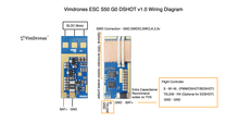 Load image into Gallery viewer, Vimdrones AM32 ESC S50 G0 DSHOT