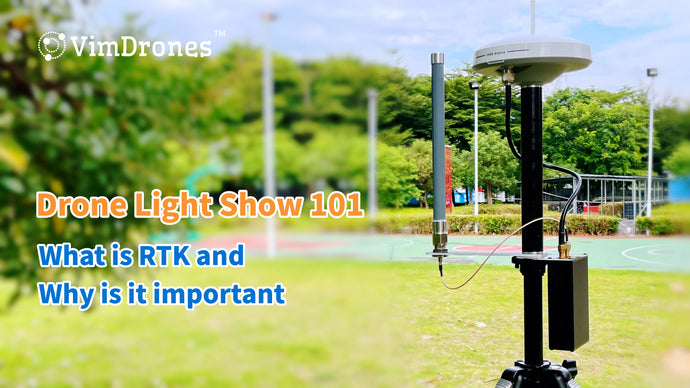 Drone Light Show 101 | What is RTK and why is it important