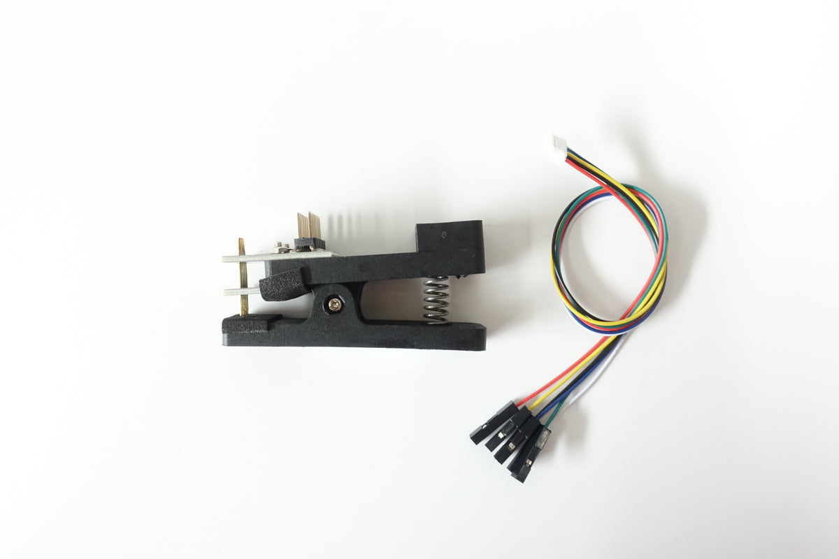 Vimdrones 1.27mm 4P Pogo Pin Programming Clip (with DuPont Cable)